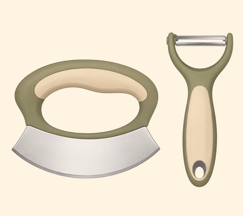 Ergonomic knives